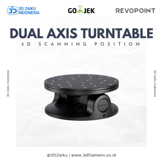 Original Revopoint Dual Axis Turntable for 3D Scanner Flexible 3D Scanning Position